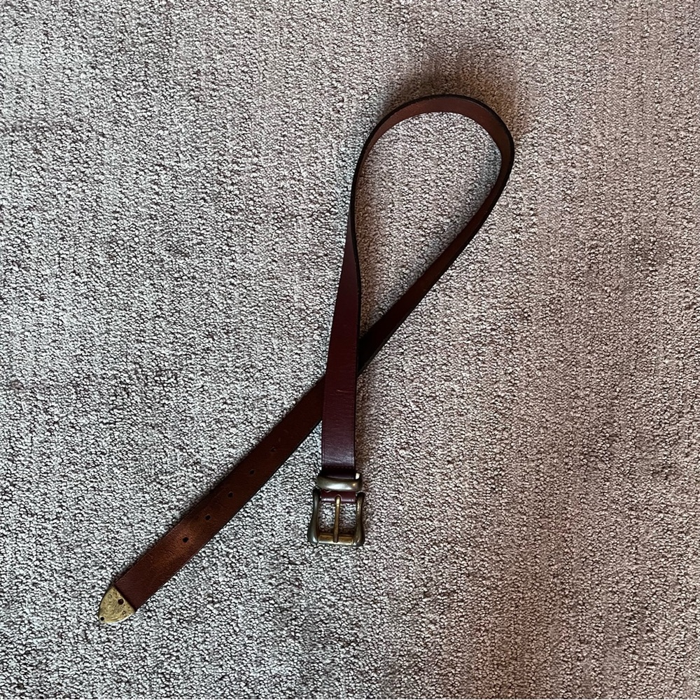 Ribco USA brown leather belt